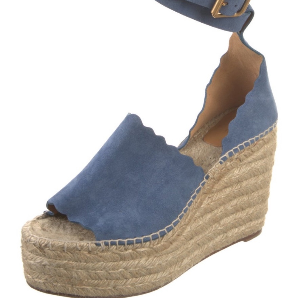 Chloé Lauren Espadrille Wedges